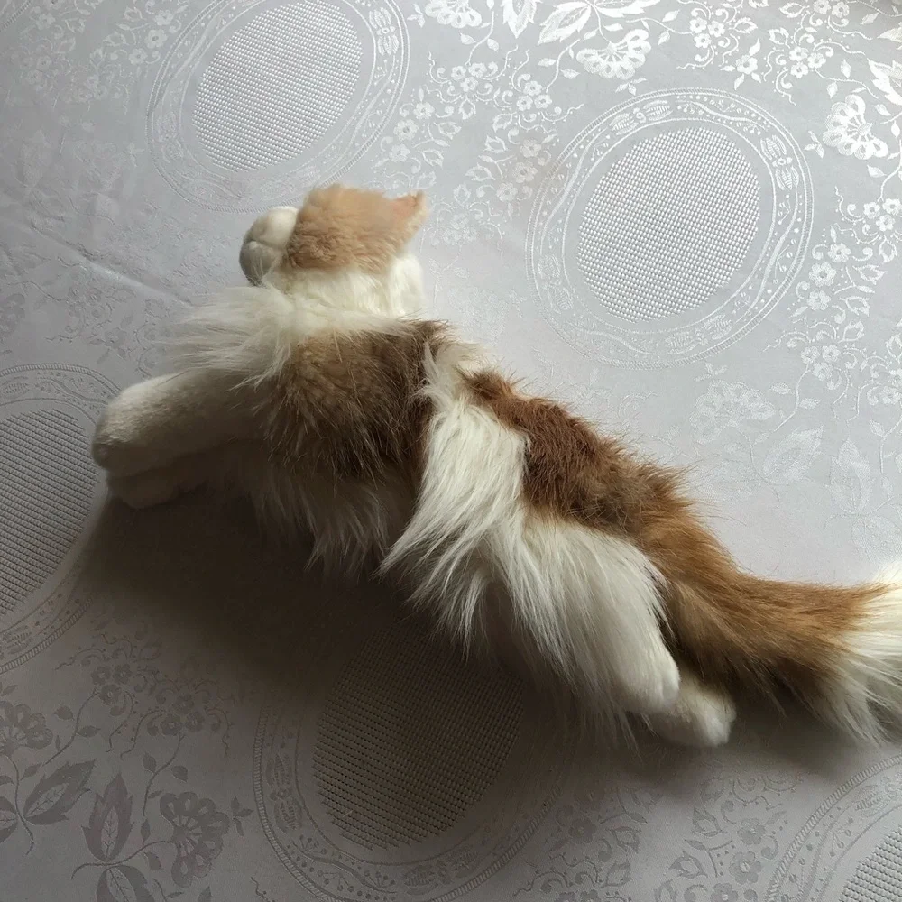 Douglas Kiki Ragdoll Cat Plush Toy Cream/Caramel Fluffy Fur Stuffed Animal